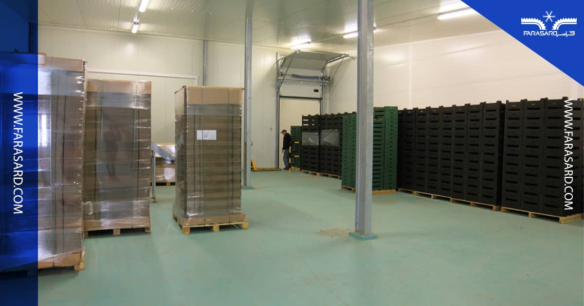 انواع سردخانه میوه براساس دما