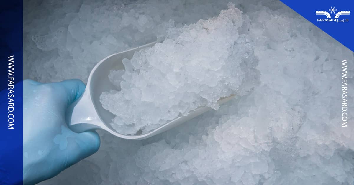 بخش های مختلف یخساز صنعتی ایرانی