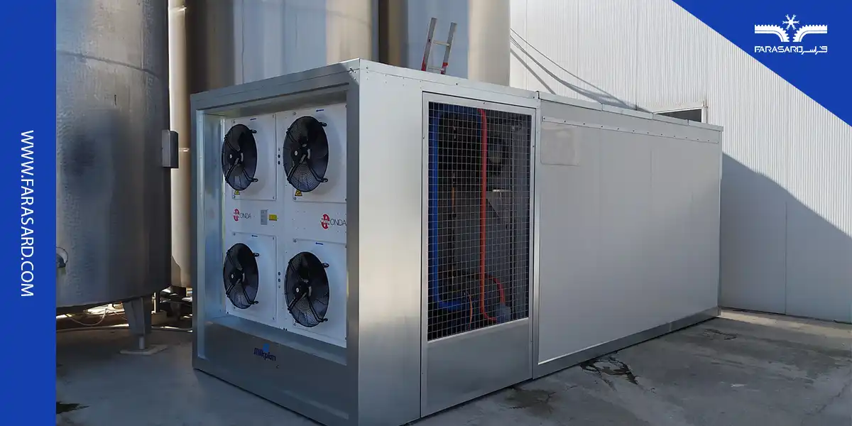 آیس بانک شیر ، طراحی و ساخت آیس بانک در دامداری ها