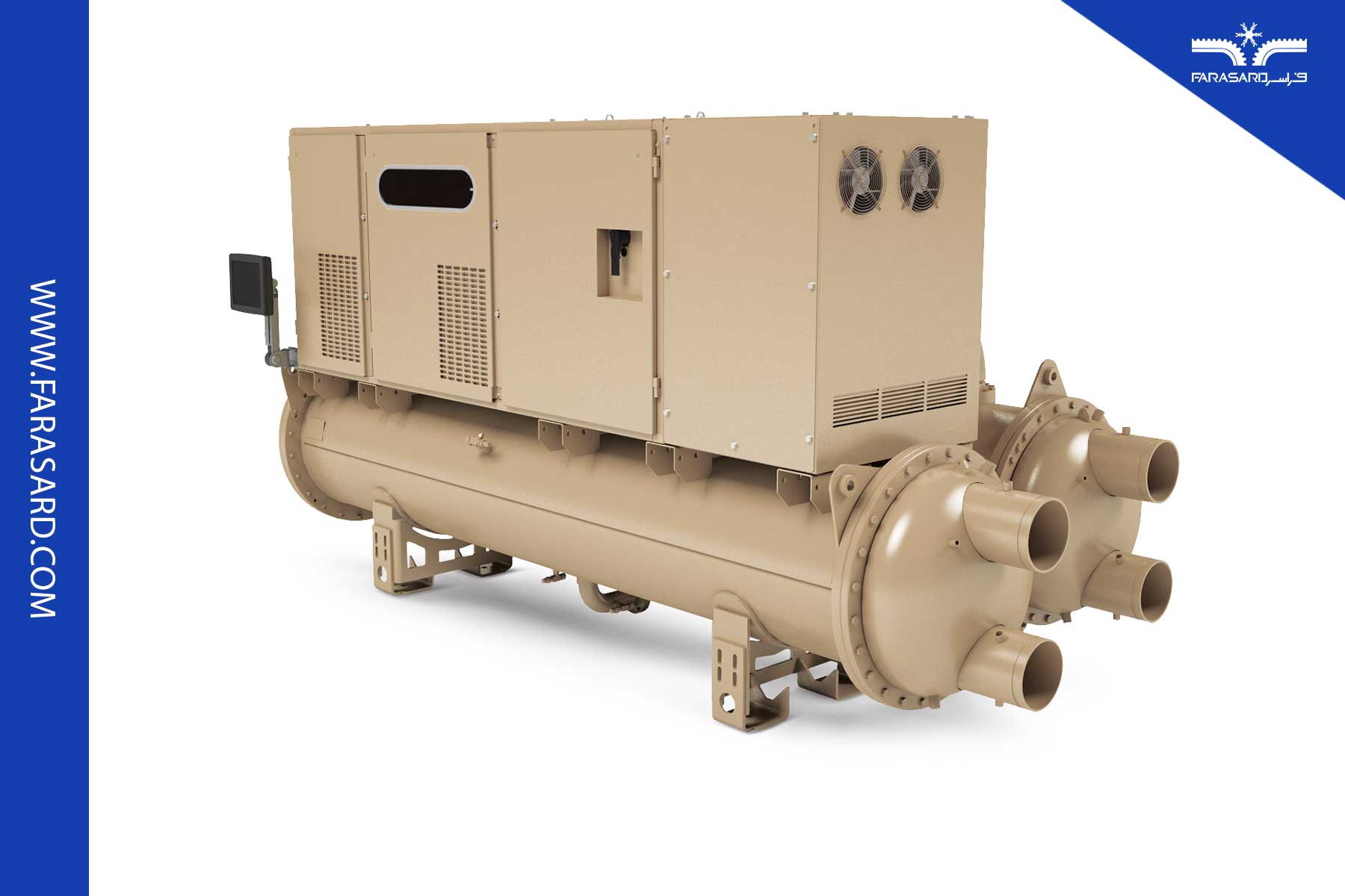 انواع چیلر تهویه مطبوع