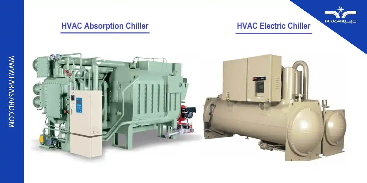 تفاوت چیلر جذبی و چیلر تراکمی