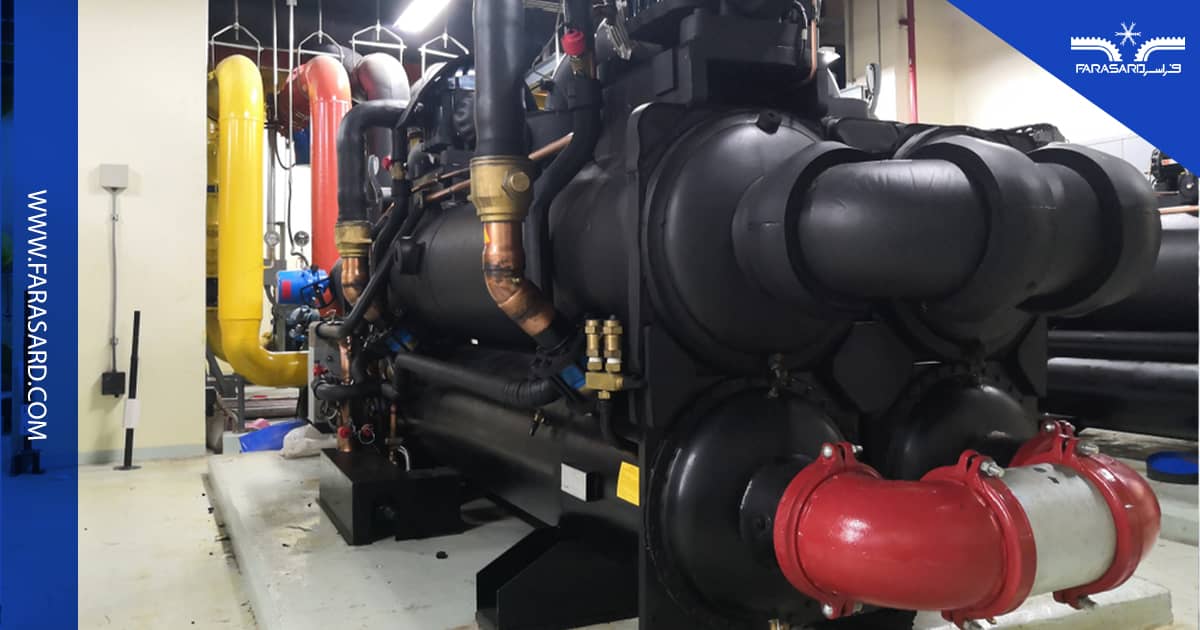 کاربردهای چیلر گریز از مرکز یا چیلر سانتریفیوژ