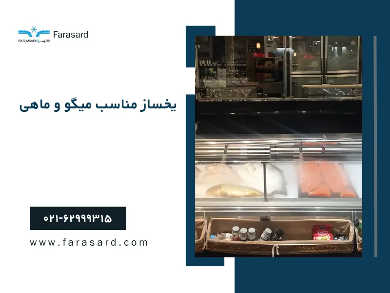 یخساز مناسب میگو و ماهی
