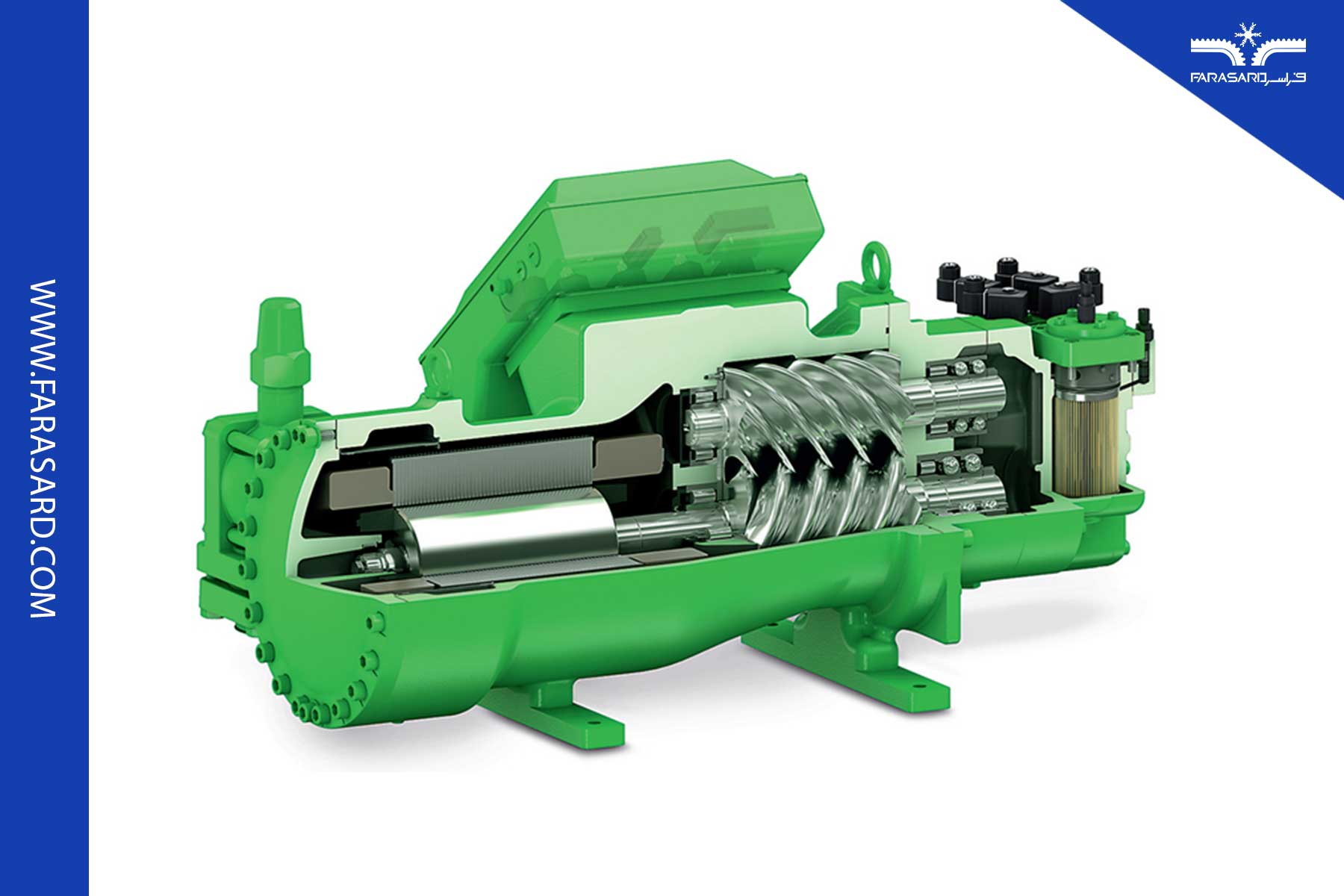 bitzer compressor new 2 1 پلاک خوانی کمپرسور بیتزر