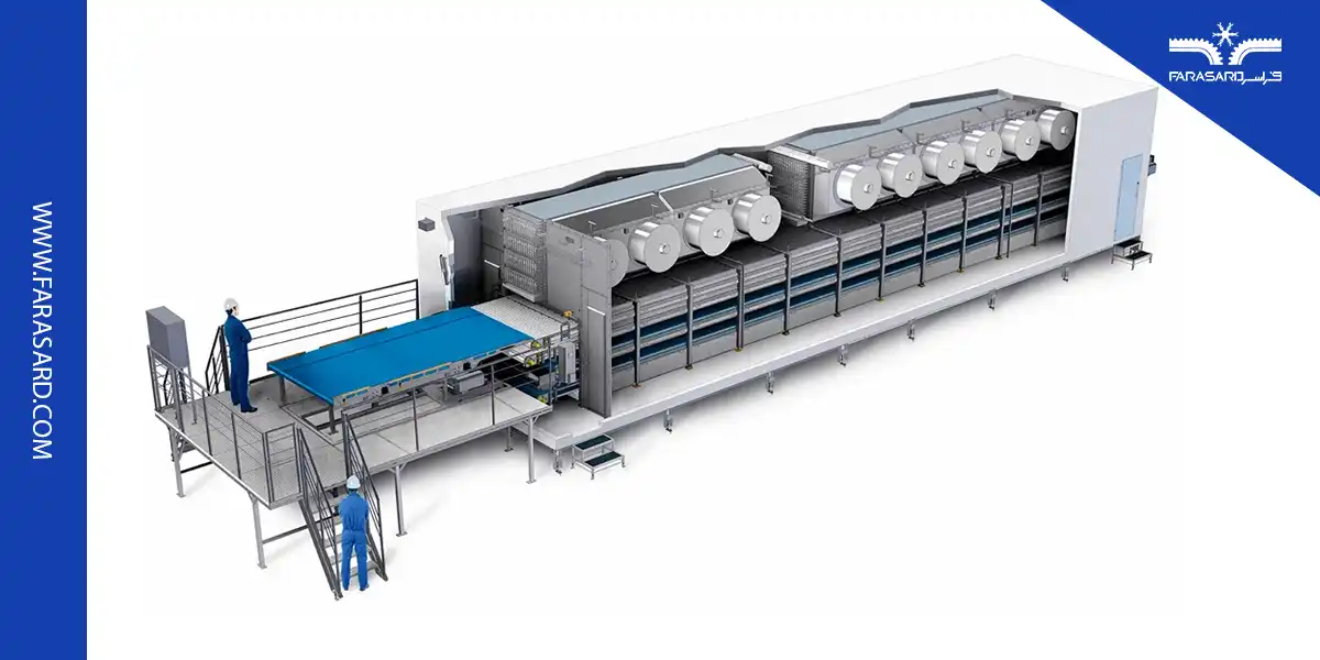 تونل انجماد IQF