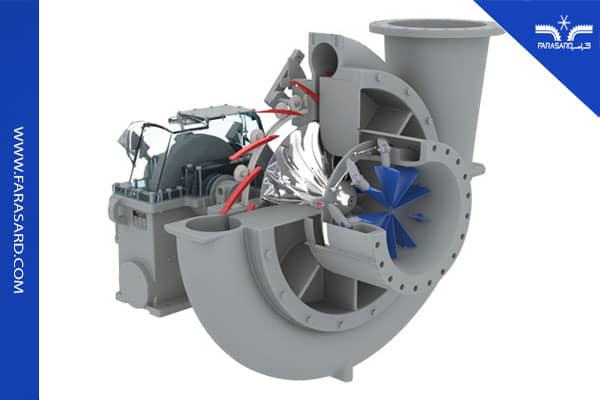 قسمت خروجی کمپرسور (دهش)