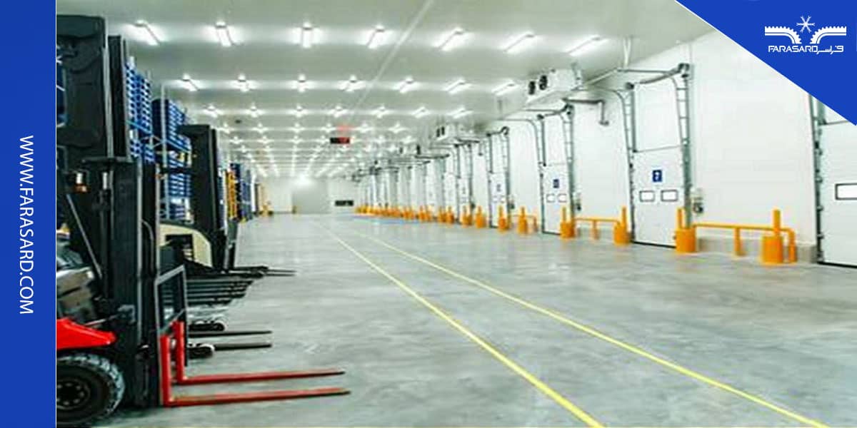 کفپوش سردخانه صنعتی