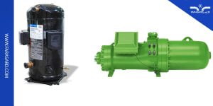 مقایسه کمپرسور اسکرال و اسکرو