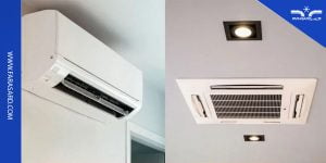 تفاوت داکت اسپلیت و کولرگازی