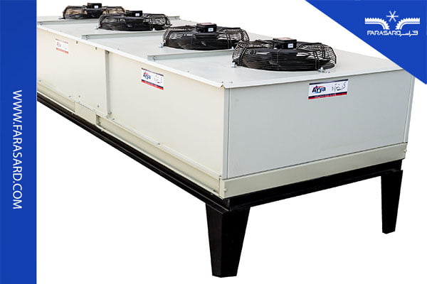 کندانسور هوایی افقی