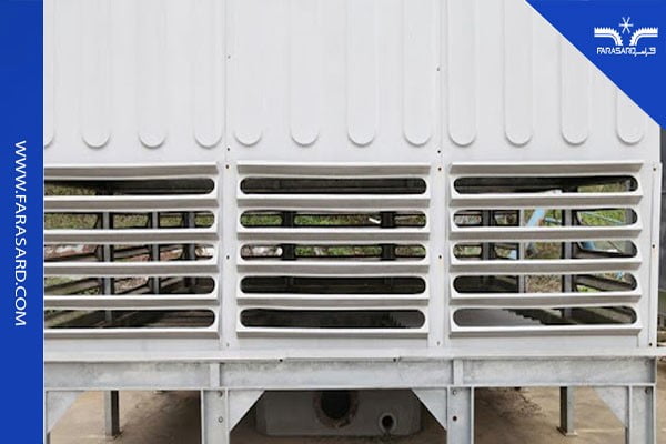 وظیفه لوور برج خنک کن