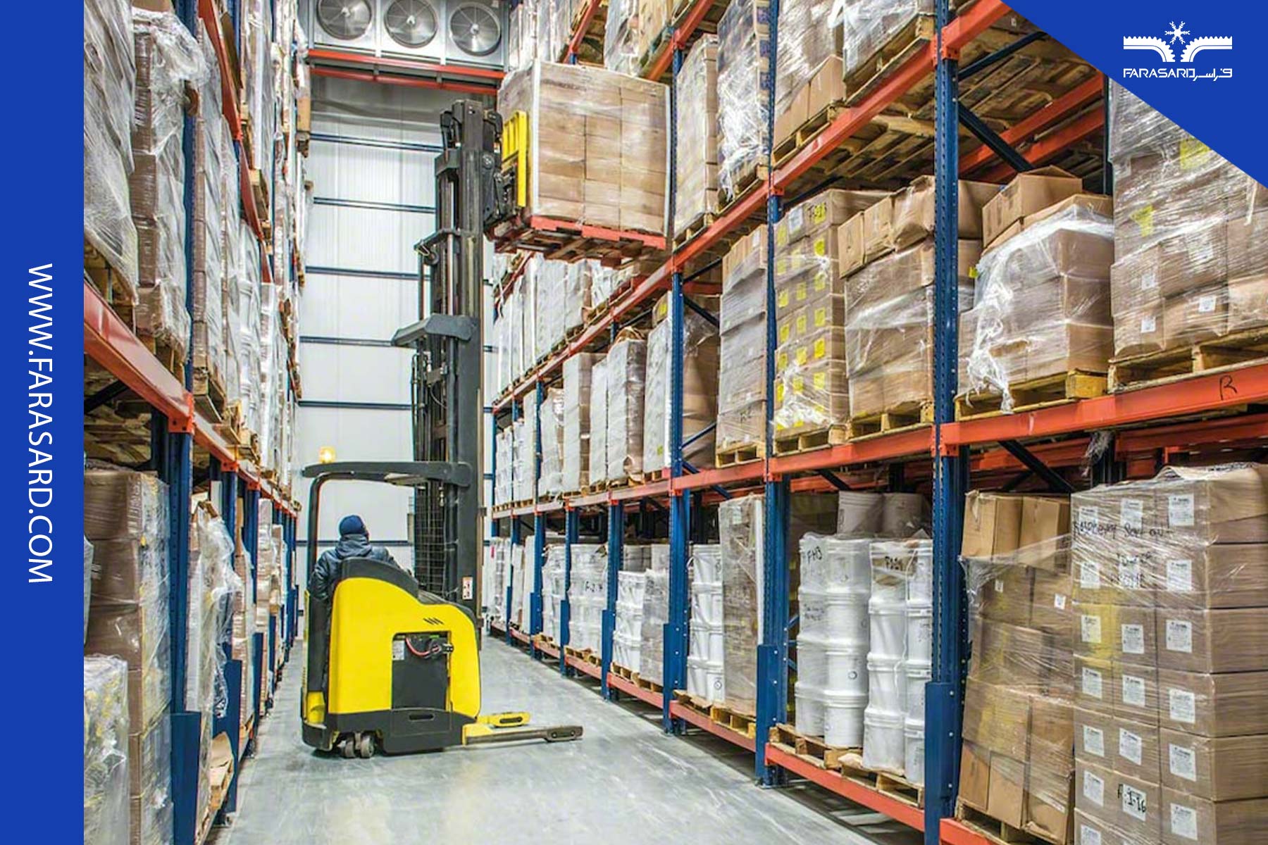 نکات قفسه بندی سردخانه