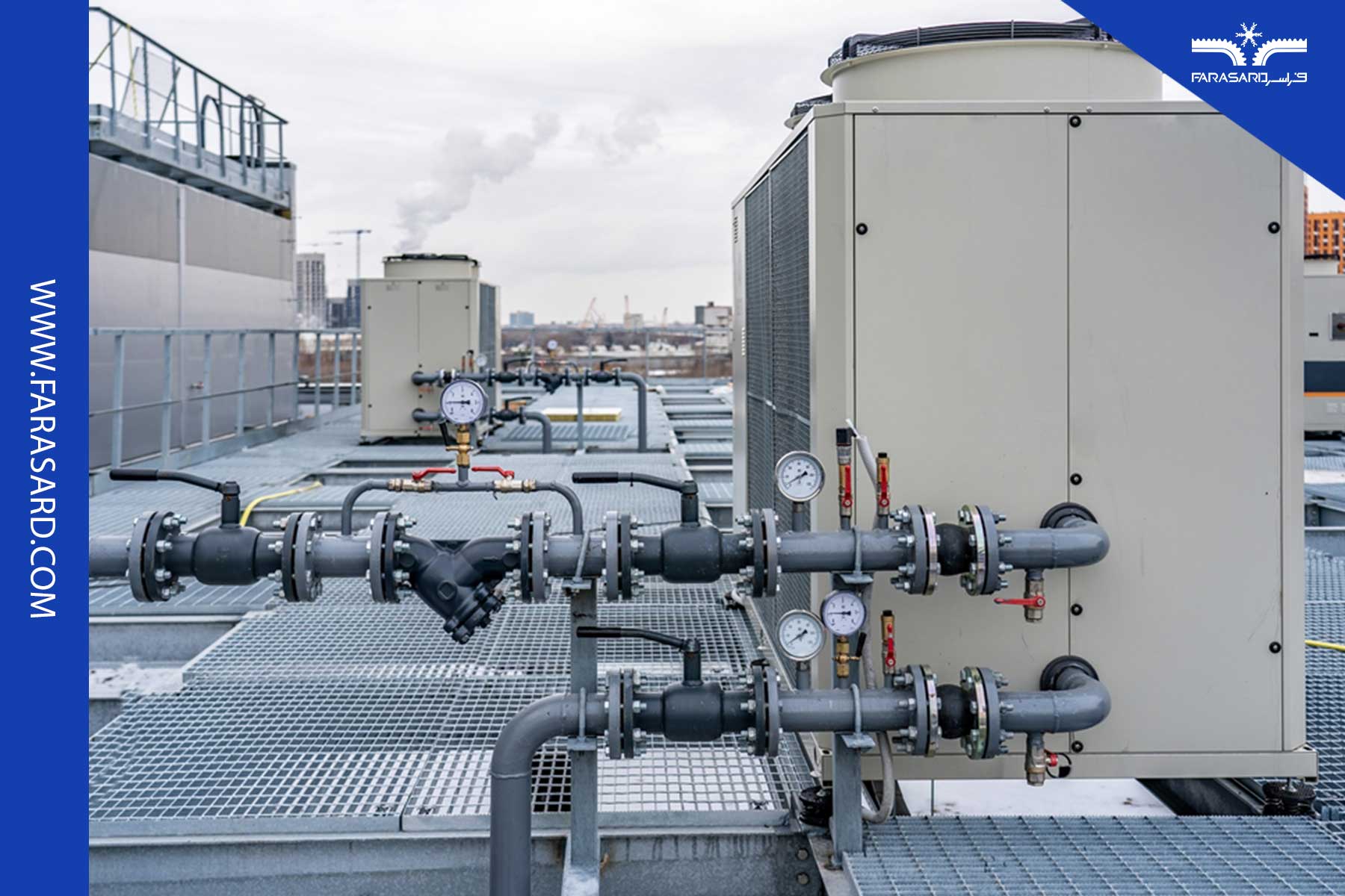 چیلرهای تراکمی اسکرو