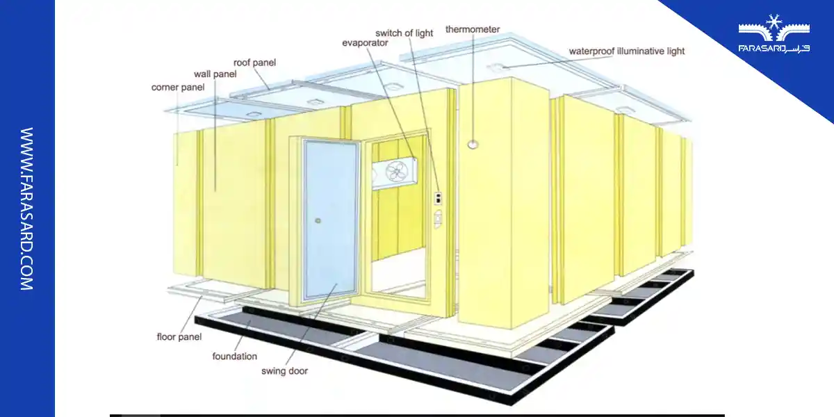 تجهیزات سردخانه صنعتی