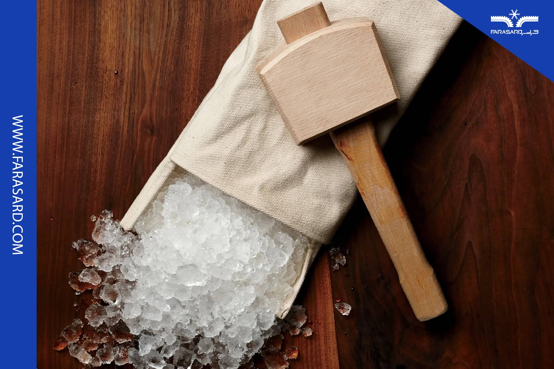 types of ice 6 1 یخ خرد شده (Crushed Ice)