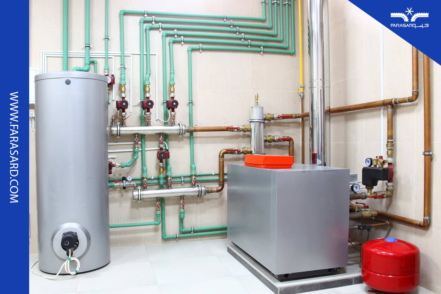 tips to boost boiler efficiency 2 1 تنظیم مشعل دیگ بخار