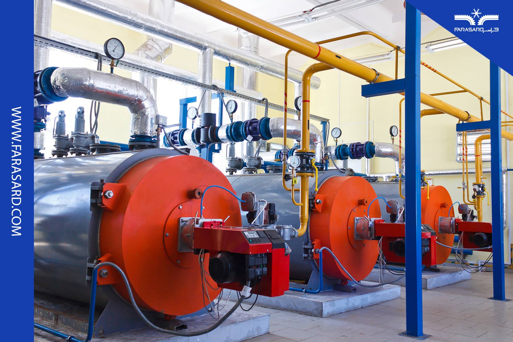 tips to boost boiler efficiency 3 2 عایق بندی شیر دیگ بخار