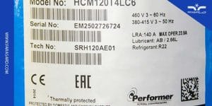 پلاک خوانی کمپرسور دانفوس