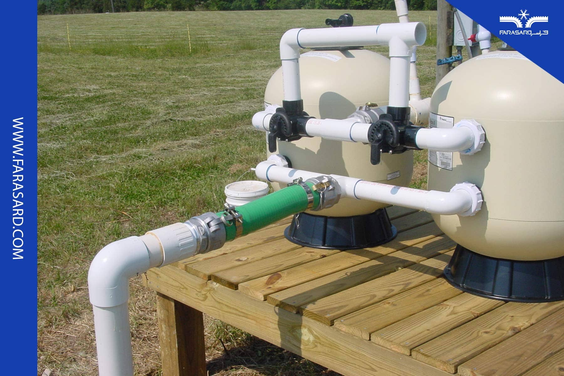 کارکرد فیلترهای شنی فایبرگلاس