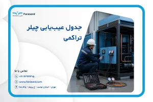 جدول عیب‌ یابی چیلر تراکمی ۱۴۰۵