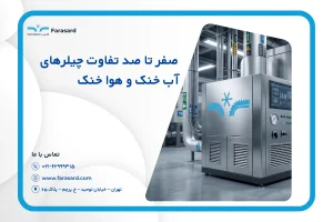 صفر تا صد تفاوت چیلرهای آب‌ خنک و هوا خنک