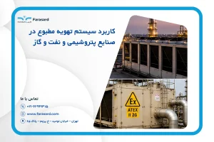 کاربرد سیستم تهویه مطبوع در صنایع پتروشیمی و نفت و گاز 2026